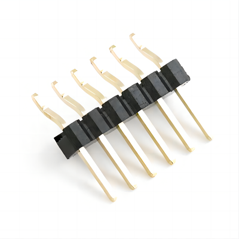 2.54mm 单排排针 卧贴